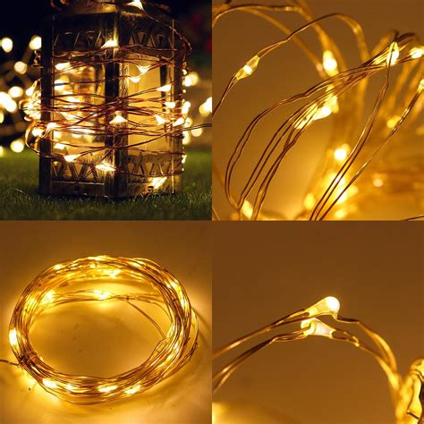 Buy M Strip Light Led String Light Cooper Wire Aa Battery