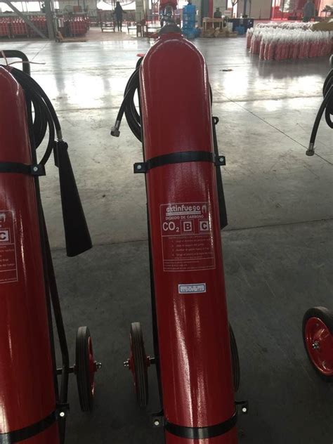 25kg Heavy Co2 Fire Extinguisher With Trolley High Quality 25kg Heavy Co2 Fire Extinguisher