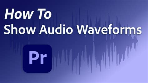 Audio Waveform Not Showing How To Fix In Adobe Premiere Pro Youtube