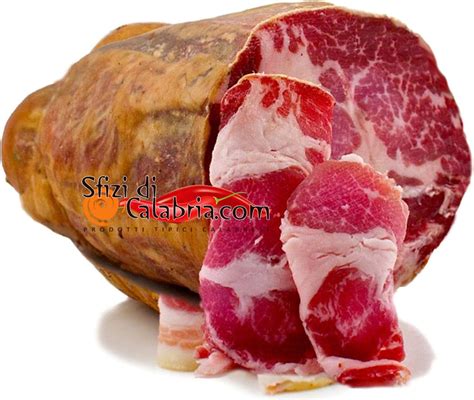 Capocollo Coppa Salame Piccante Artigianale Stagionato Trancio Gr