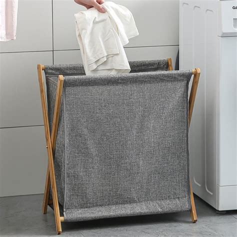 Errolvesgris Panier Linge Pliable Pour Salle De Bain Chambre