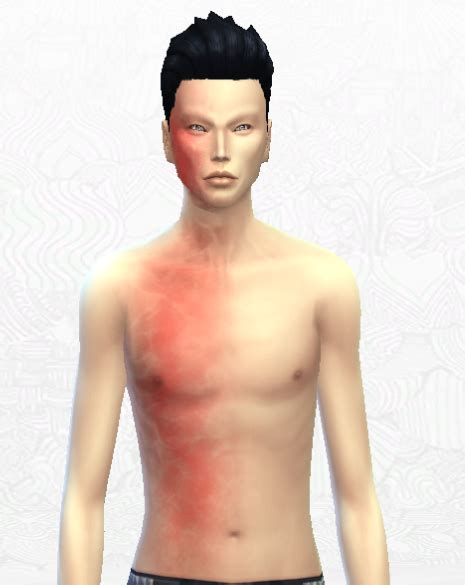 My Sims Blog Burn Scar By Decayclownsims