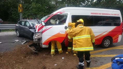 Lesionados Deja Accidente Entre Particular Y Combi Colectiva Nau