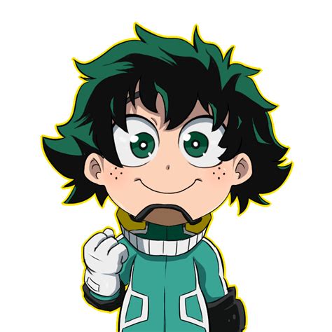 deku chibi  sciencepanda  deviantart