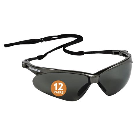 Kleenguard™ V30 Nemesis™ Polarized Safety Glasses 28635 Smoke Grey