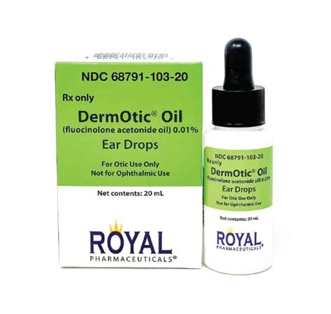 Dermotic Oil Ear Drops - 365 Script Care