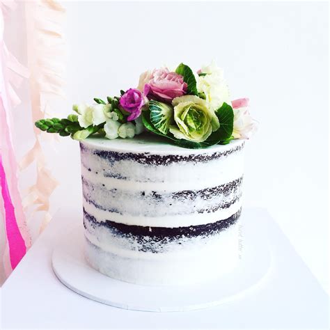 Semi Naked Cakes Burnt Butter Cakes