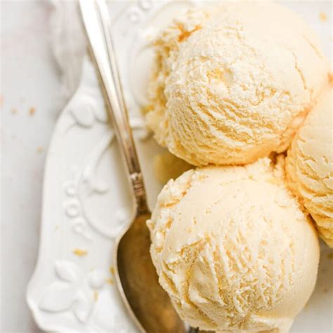 Creamy Homemade Lemon Ice Cream Curly Girl Kitchen