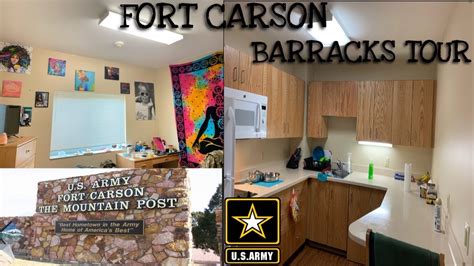 FORT CARSON BARRACKS TOUR MILITARY ROOM SETUP YouTube