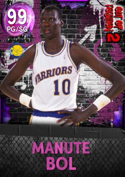 Nba K Kdb Custom Card Manute Bol Out Of Position