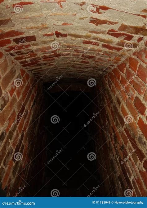 Entrance To the Dark Basement Stock Image - Image of frightening