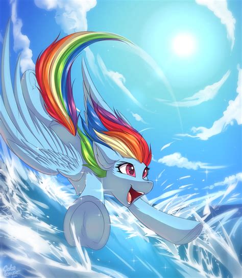 Safe Artist Ask Colorsound Rainbow Dash Pegasus Pony G