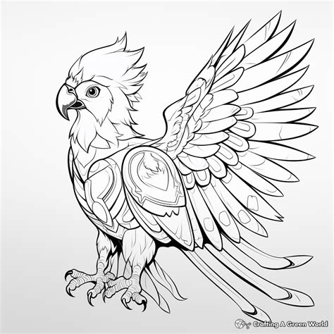 Scarlet Macaw Coloring Pages Free And Printable