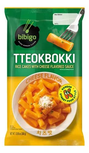 Tteokbokki Queso 360g Comida Coreana Pastel De Arroz Mercadolibre