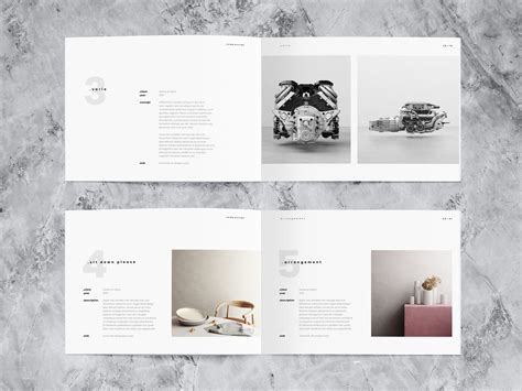 Minimalist Portfolio Template Adobe Indesign - Etsy