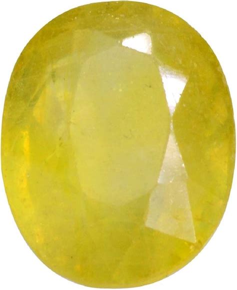 Buy Bangkok Yellow Sapphire Pukhraj Stone Original Certified Natural