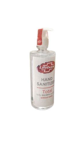 Eliminates 99 9 Germs Anti Bacterrial Lifebuoy Hand Sanitizer 500 Ml