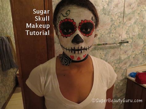 Sugar Skull Day of the Dead Makeup Tutorial (Dia de los Muertos) | Offbeat Look