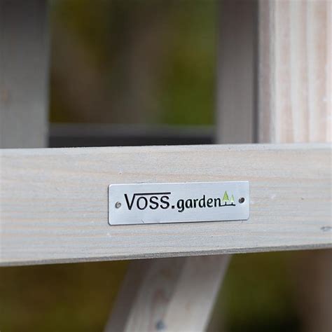 Voss Garden Valbo Hochwertiges Vogelhaus Mit Kreuzstandfu Wei