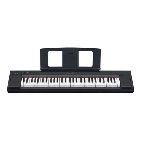 Yamaha Piaggero Np Portable Digital Piano Black At Gear Music