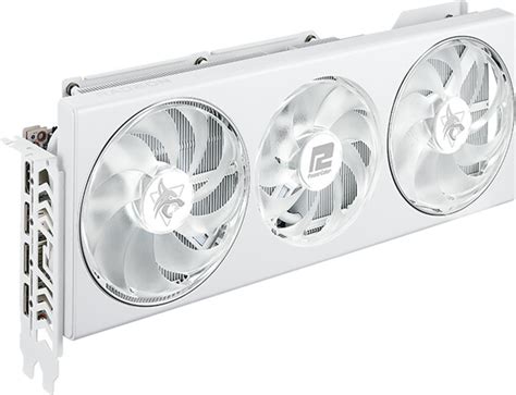 Powercolor Radeon Rx Xt Hellhound Spectral White Au Meilleur Prix