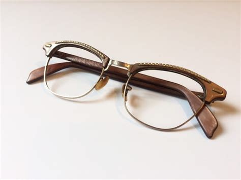 Vintage 50s Shuron Cat Eye Eyeglass Frame Shuron C… Gem