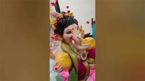 Shub Gansh Chathurthi Ganpati Bappa Moriyaviral Shortvideo 🌺🌺🙏🙏🌺🌺