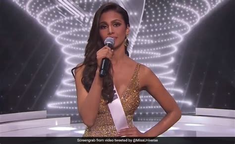 India's Adline Castelino Bags Fourth Place At Miss Universe 2021