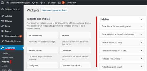 Comment Ajouter Un Widget Dans Wordpress