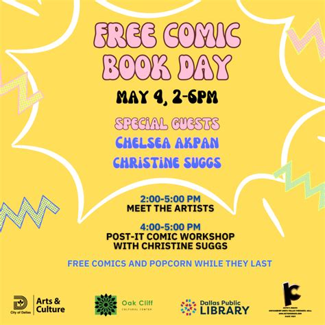 Free Comic Book Day – Oak Cliff Cultural Center