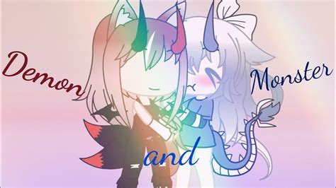 Demon And Monster Ep1 Gacha Life GLMM Lesbian Love Story YouTube