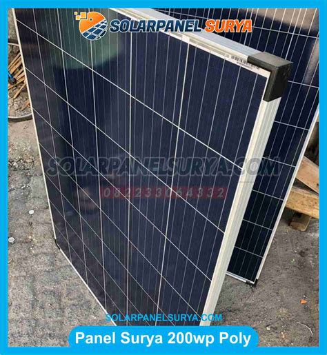 Jual Panel Surya 200 WP Polycrystalline Solar Panel 200 WP Poly