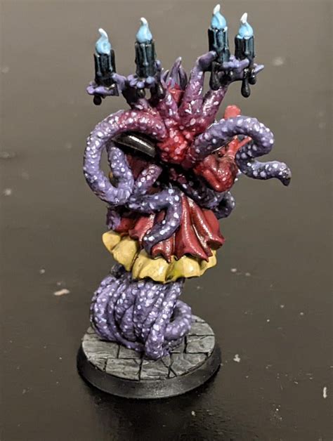 "Summon Aberration" model for D&D, 32mm. 4hr paint. : r/minipainting