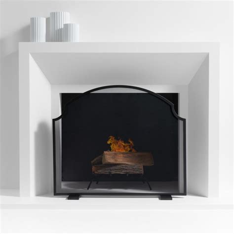 Emmy Black Fireplace Screen Reviews Crate And Barrel Canada