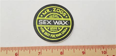 Vtg 80s Mr Zogs Sex Wax Wave Rad Nos Surf Surfing Surfboard Skateboard