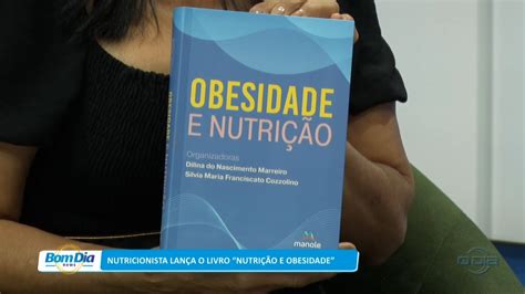 Nutricionista Lan A O Livro Nutri O E Obesidade E Conversa No