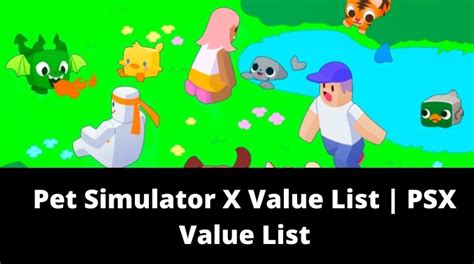 Pet Sim X Value List 2022 Huge Bubblegum Tamer