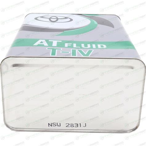 Масло трансмиссионное Toyota АTF Type T-IV, для АКПП, 4л, арт. 08886 ...