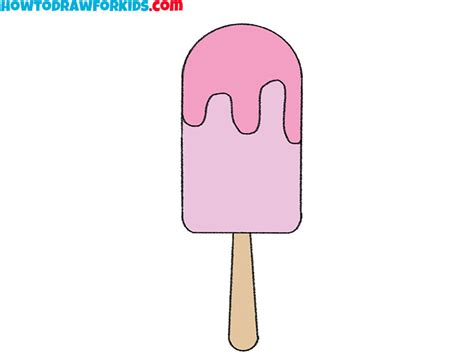 How to Draw a Popsicle - Easy Drawing Tutorial For Kids