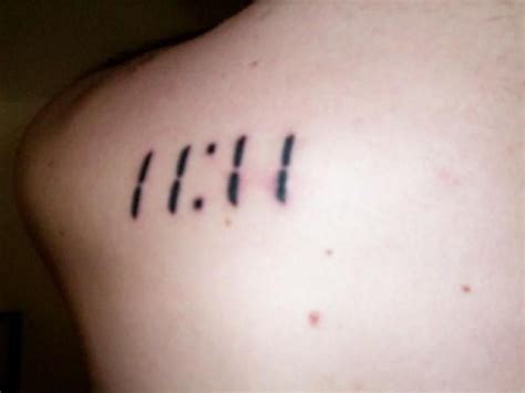 Digital Clock "11:11" Tattoo Tattoo Pictures at Checkoutmyink.com ...