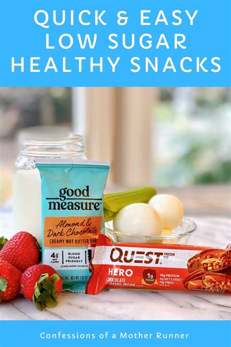 Reduce sugar with these Quick and Easy Low sugar healthy snack ideas