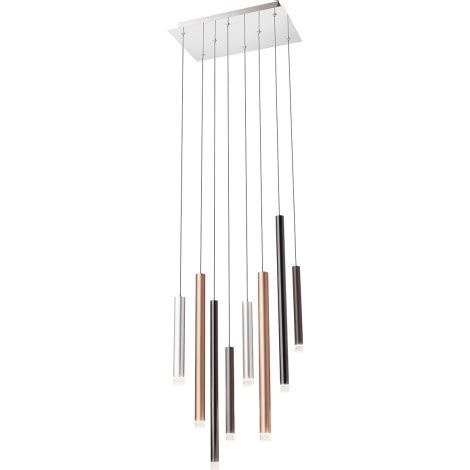 Redo 01 2049 Candelabro Suspenso LED MADISON 8xLED 4W 230V Cromado