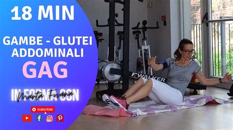 20 Minute Workout Allenamento GAG Gambe Addominali Glutei Al Top