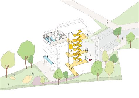 Architectural Circulation Diagrams