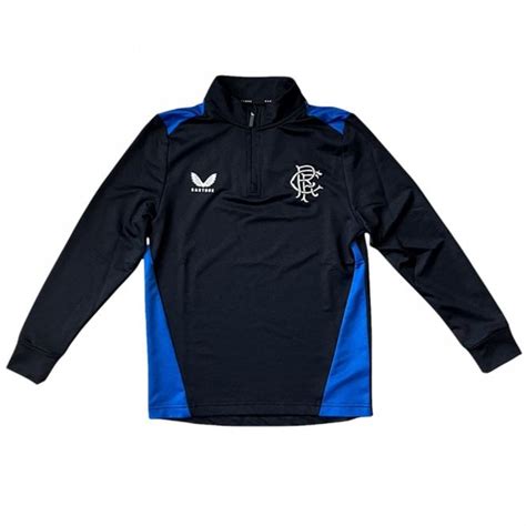 Castore Rangers Players Matchday Junior Zip Sport From