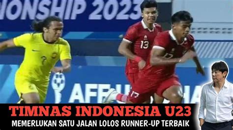 Hitung Hitungan Timnas Indonesia U 23 Lolos Ke Semifinal Piala AFF U 23