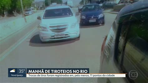 Pelo Menos Tiroteios Foram Registrados Na Manh Desta Sexta Feira