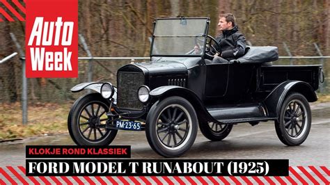 Ford Model T Runabout 1925 Klokje Rond Klassiek YouTube