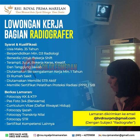 Loker D3 S1 Di RSU Royal Prima Marelan Desember 2023