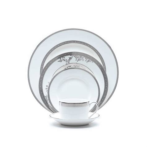 Vera Wang Wedgwood Vera Lace Platinum Dinnerware Bloomingdales